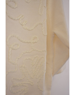 Red Button - Pull - Ecru