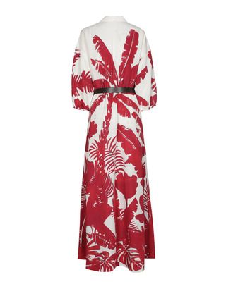 Caroline Biss - Kleedjes - Wit-rood