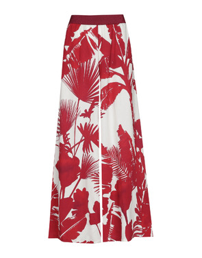 Caroline Biss - Broeken - Wit-rood