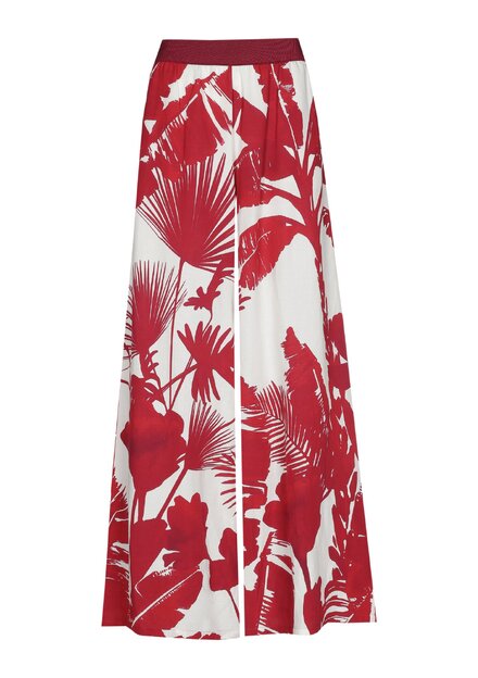 Caroline Biss - Lange Broek - Wit-rood