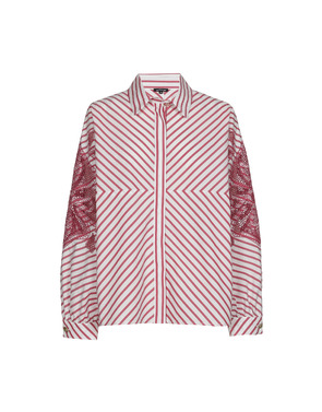 Caroline Biss - Topjes - Wit-rood