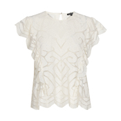 Caroline Biss - Top - Ecru