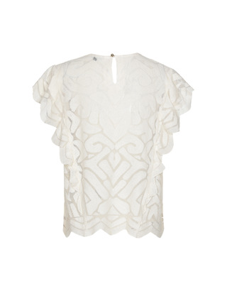 Caroline Biss - Top - Ecru