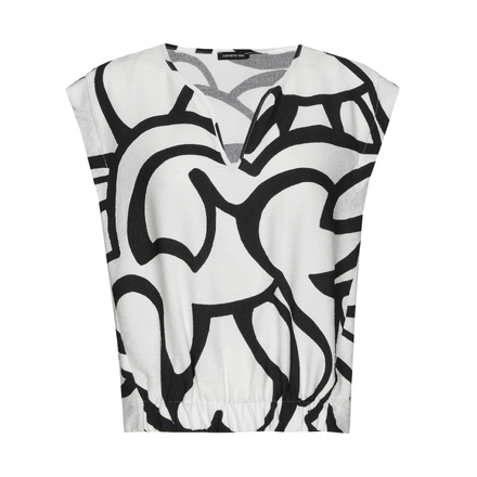 Caroline Biss - Top - Zwart-wit