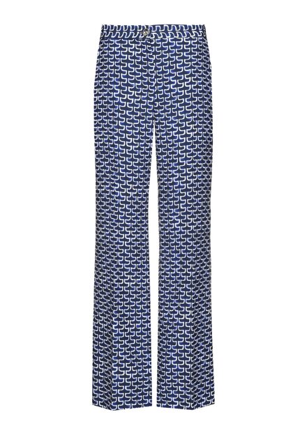 Caroline Biss - Lange Broek - Wit-blauw