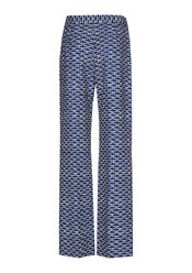 Caroline Biss - Lange Broek - Wit-blauw