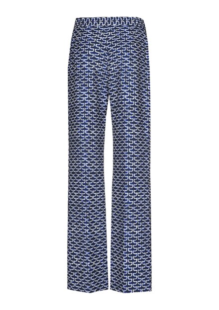 Caroline Biss - Lange Broek - Wit-blauw