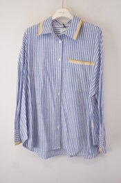 Garde-robe - Blouse - Geel-blauw