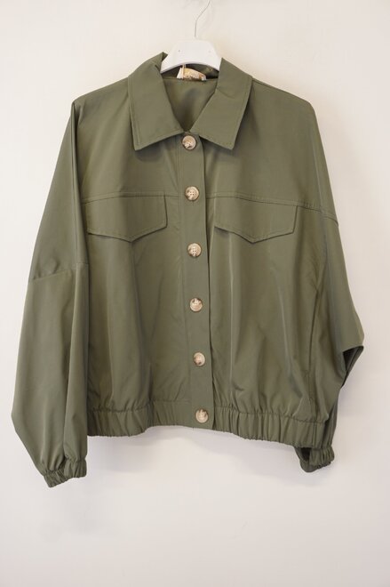Garde-robe - Jas - Kaki