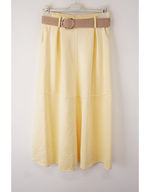 Garde-robe - Lange Rok - Geel