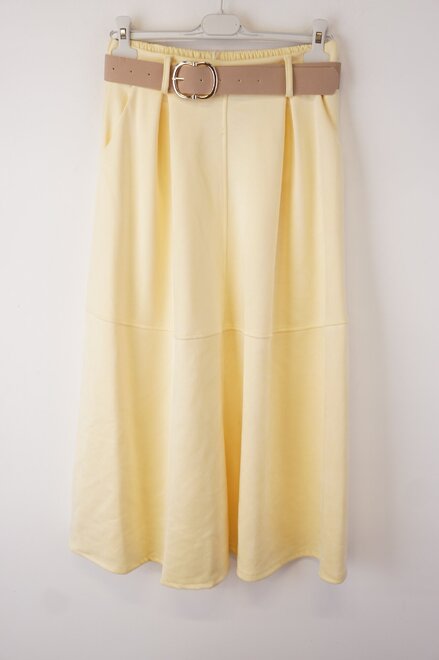 Garde-robe - Lange Rok - Geel