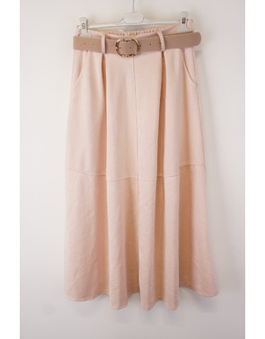 Garde-robe - Lange Rok - Roze