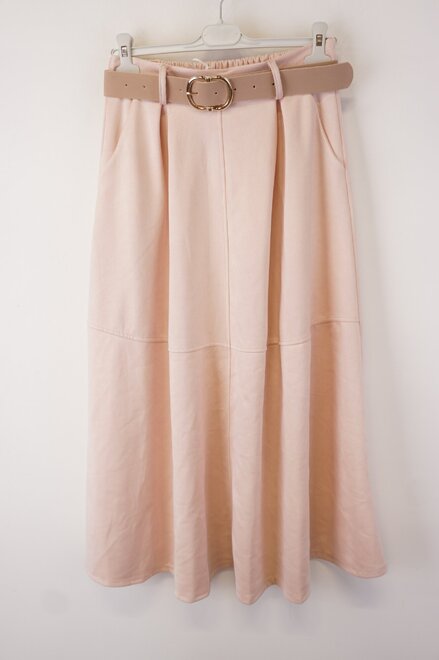 Garde-robe - Lange Rok - Roze