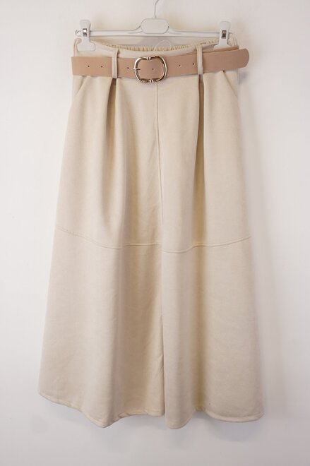Garde-robe - Lange Rok - Beige