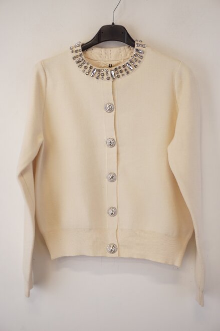 Garde-robe - Gilet - Ecru