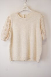 Garde-robe - Gilet - Ecru