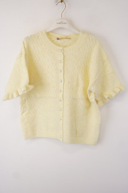 Garde-robe - Gilet - Geel