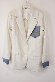 K-design - Blazer - Grijs