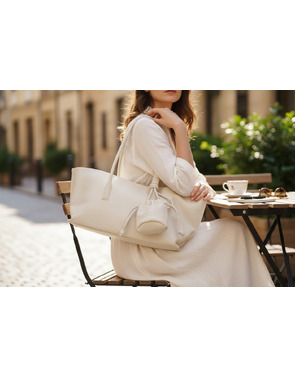 Garde-robe - Handtassen - Ecru