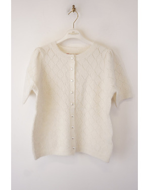 Garde-robe - Gilet - Ecru
