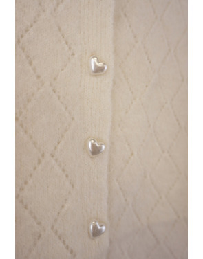 Garde-robe - Gilet - Ecru