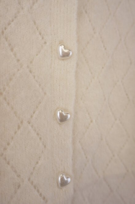 Garde-robe - Gilet - Ecru