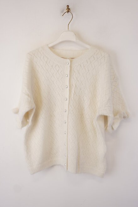 Garde-robe - Gilet - Ecru