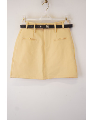 Garde-robe - Korte Rok - Geel