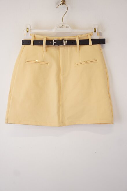Garde-robe - Korte Rok - Geel