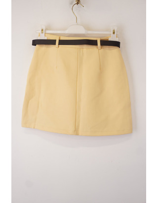 Garde-robe - Korte Rok - Geel