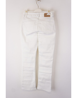 Red Button - Lange Broek - Wit