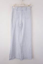 Garde-robe - Lange Broek - Wit-blauw