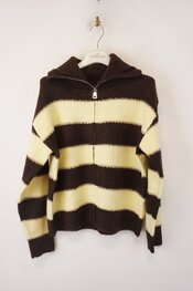 Garde-robe - Pull - Geel-bruin