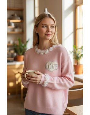 Garde-robe - Pull - Roze