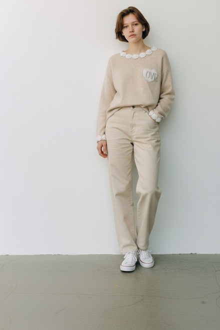 Garde-robe - Pull - Beige