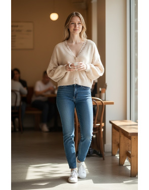 Garde-robe - Gilet - Beige