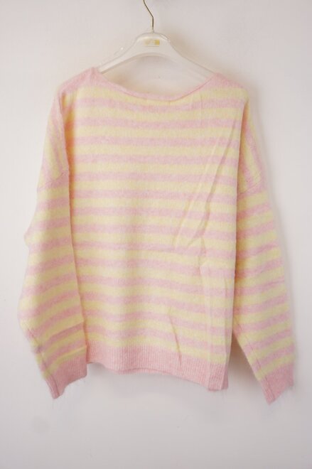 Garde-robe - Pull - Geel-roze