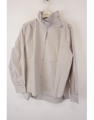 Garde-robe - Blouse - Blauw-beige