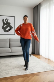 Garde-robe - Pull - Oranje