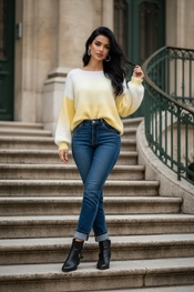 Garde-robe - Pull - Geel