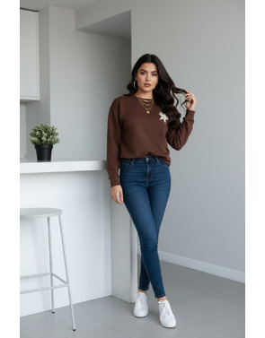 Garde-robe - Pull - Bruin
