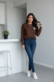 Garde-robe - Pull - Bruin