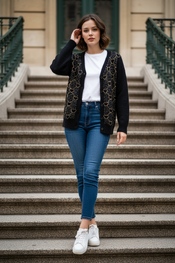 Garde-robe - Gilet - Zwart