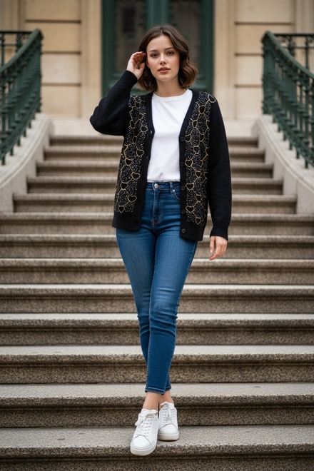 Garde-robe - Gilet - Zwart