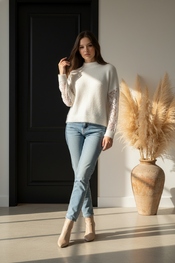 Garde-robe - Pull - Ecru