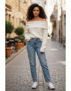 Garde-robe - Pull - Ecru