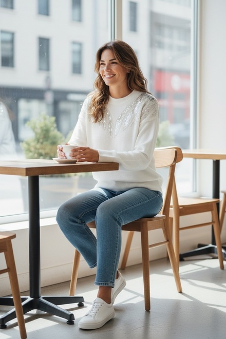 Garde-robe - Pull - Wit