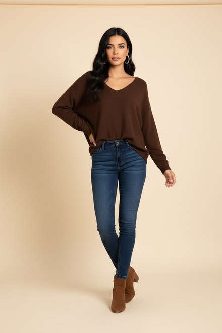 Garde-robe - Pull - Bruin