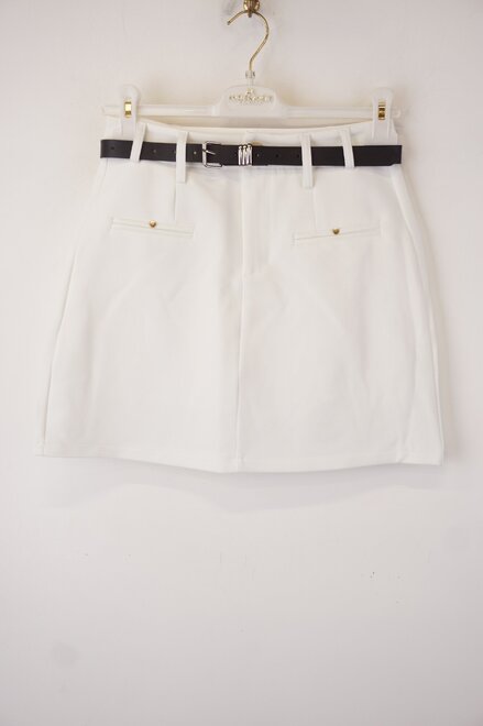 Garde-robe - Korte Rok - Wit