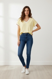 Red Button - Pull - Geel